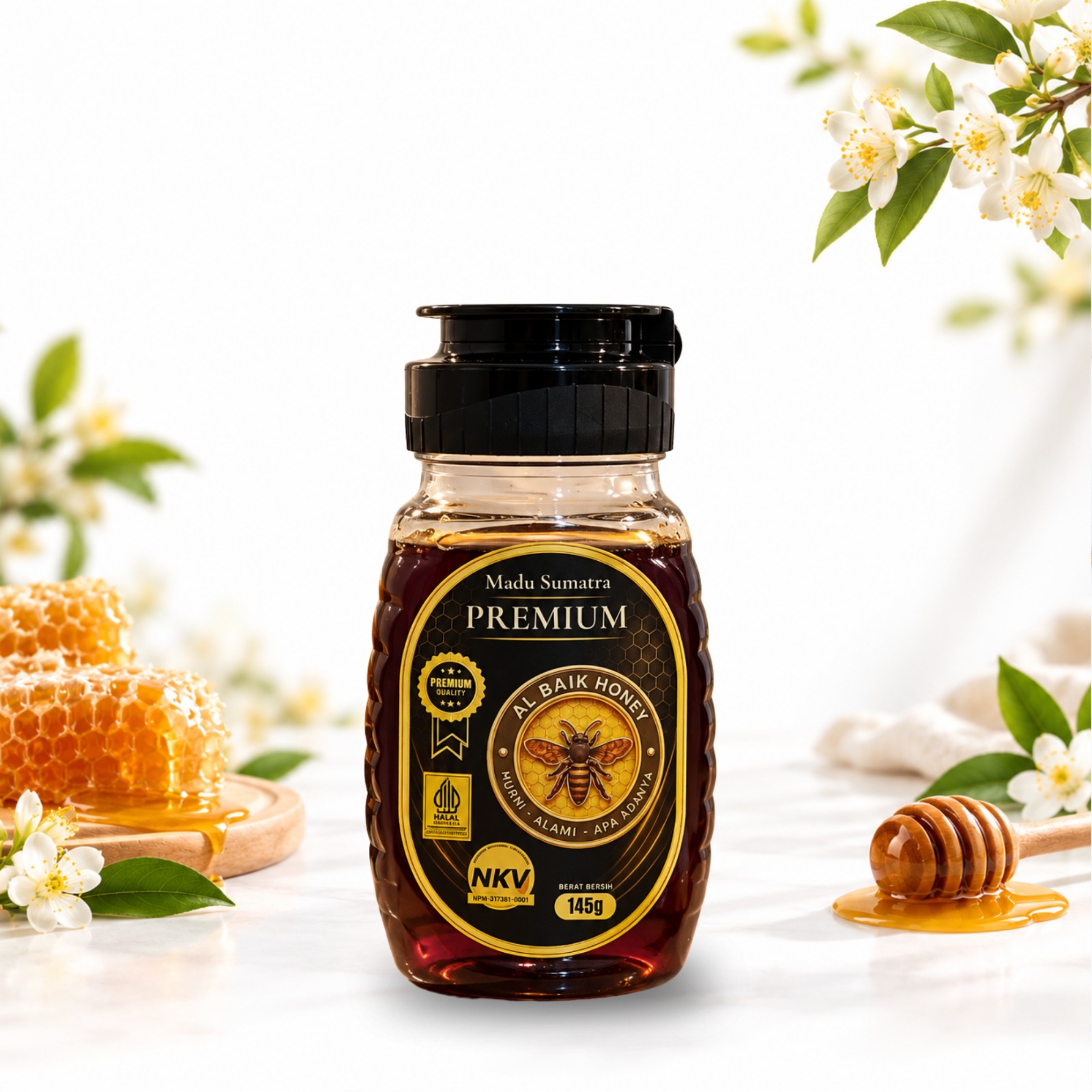 AL BAIK HONEY MADU SUMATRA PREMIUM TRAVEL SIZE 145GR