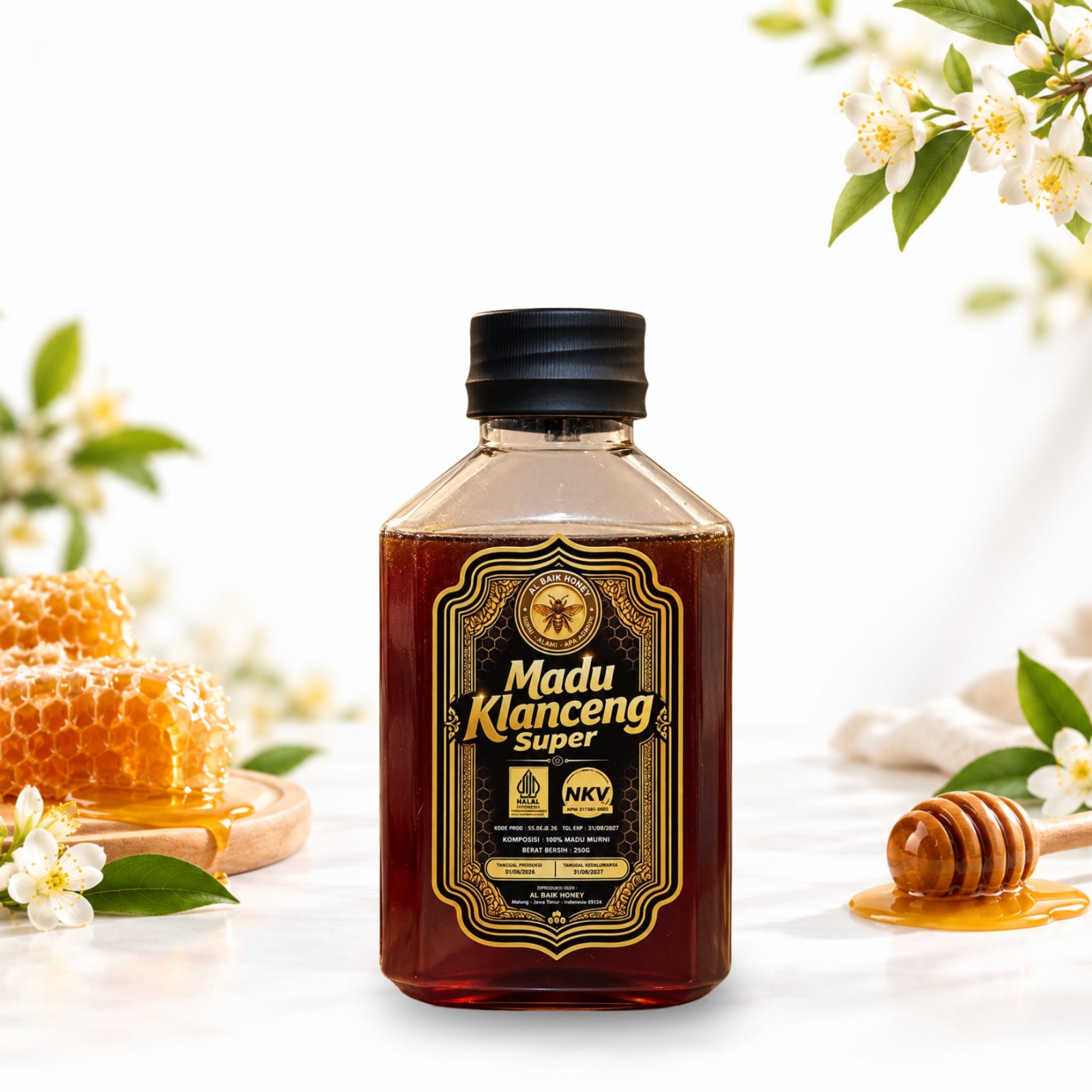 AL BAIK HONEY MADU KLANCENG SUPER 250GR