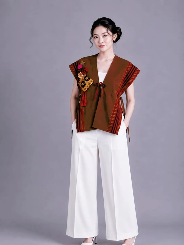 Lampung Ethnica_Outer Tenun Ethnic Lampung 2