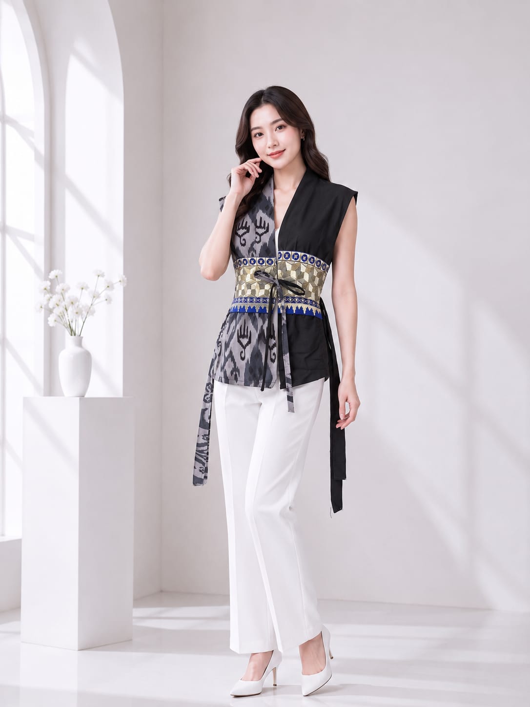 Lampung Ethnica_Vest Tapis Lampung Modesty