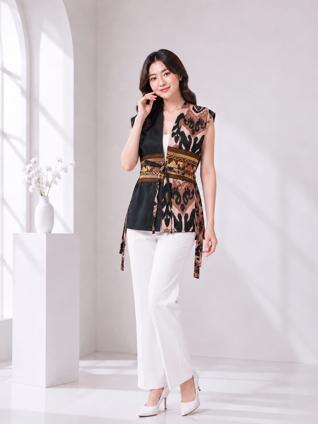 Lampung Ethnica_Vest Tapis Lampung Modesty