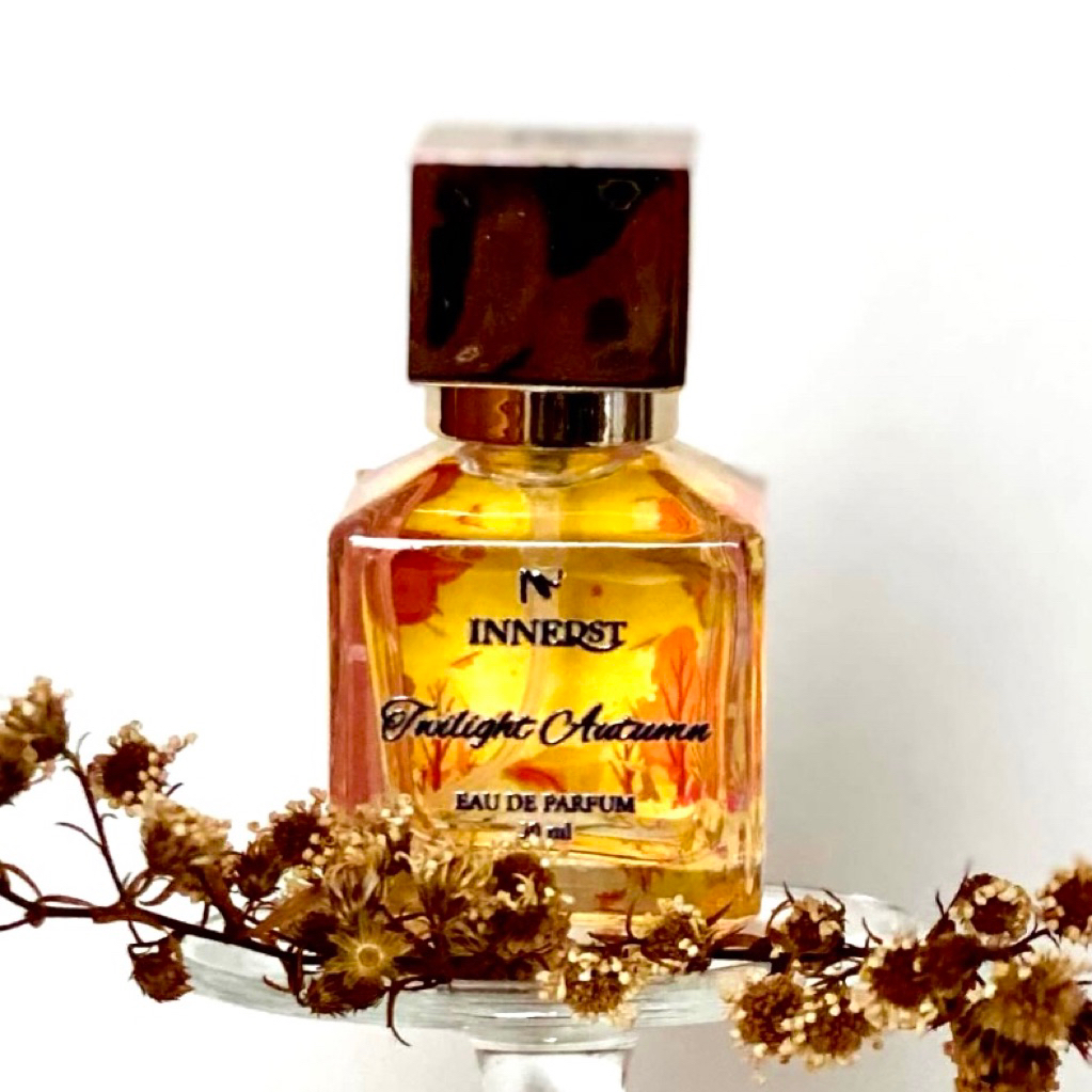 PROMO !!! INNERST Twilight Autumn 30ml | Parfum Wanita EDP Warm & Elegant | Wangi Amber, Woody, Mysterious & Mewah | Long Lasting Perfume dengan Aroma Dewasa & Classy | Cocok untuk Office, Date, Dinner, Hangout & Gift