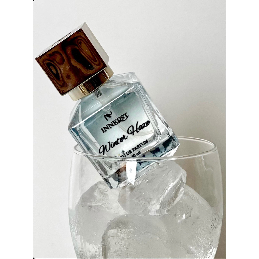 PROMO !!! INNERST Winter Haze 30ml | Parfum Wanita EDP Cool & Sophisticated | Wangi Clean, Airy, Soft & Mewah | Sensasi Fresh Cold Air yang Elegant & Mysterious | Long Lasting Perfume untuk Daily, Office, Hangout & Gift