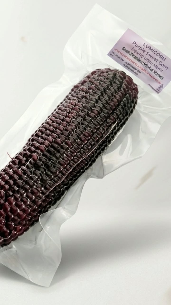 Jagung Ungu Kukus