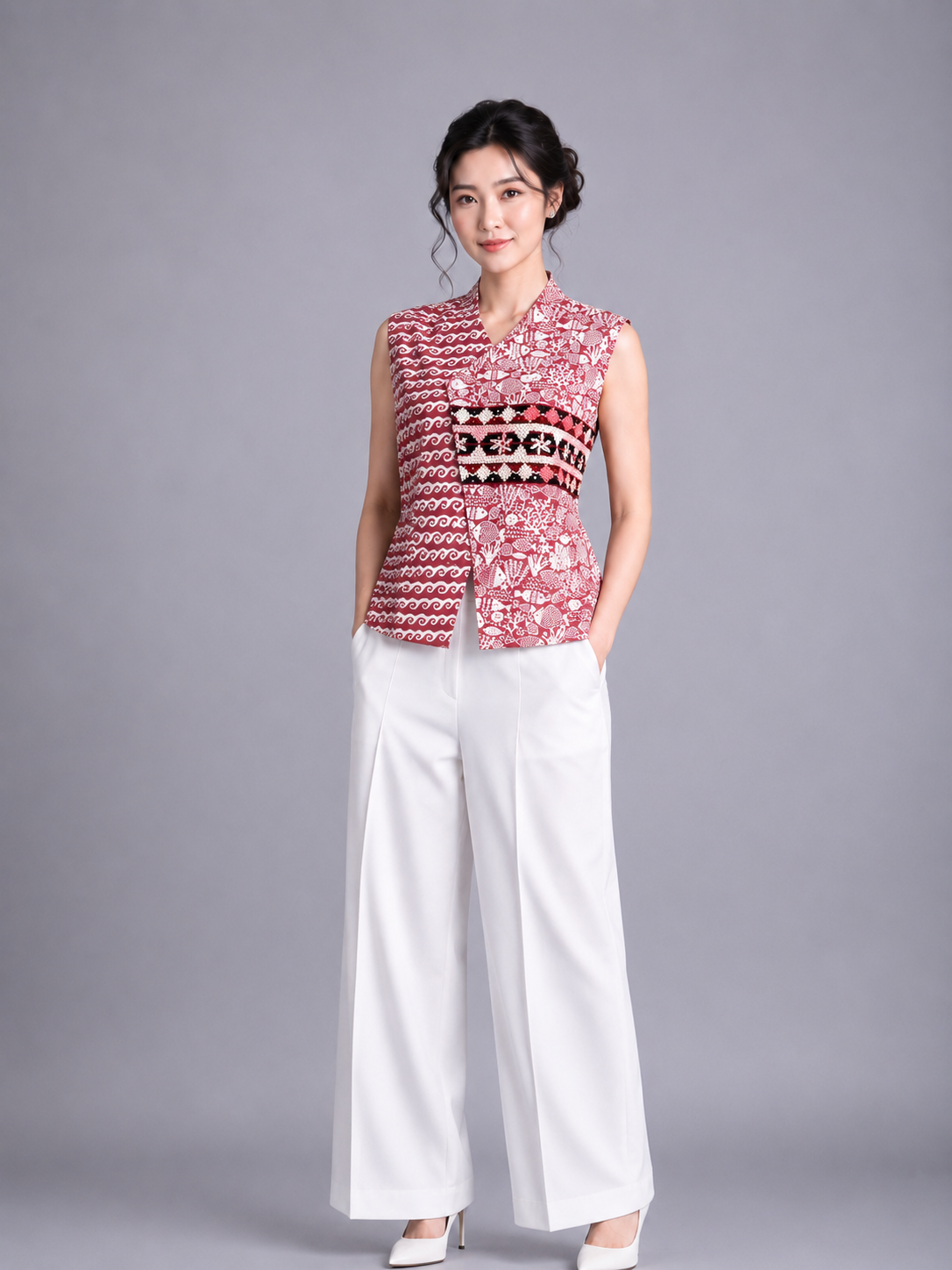KENZA VEST - PRODUK TAPIS KHAS LAMPUNG