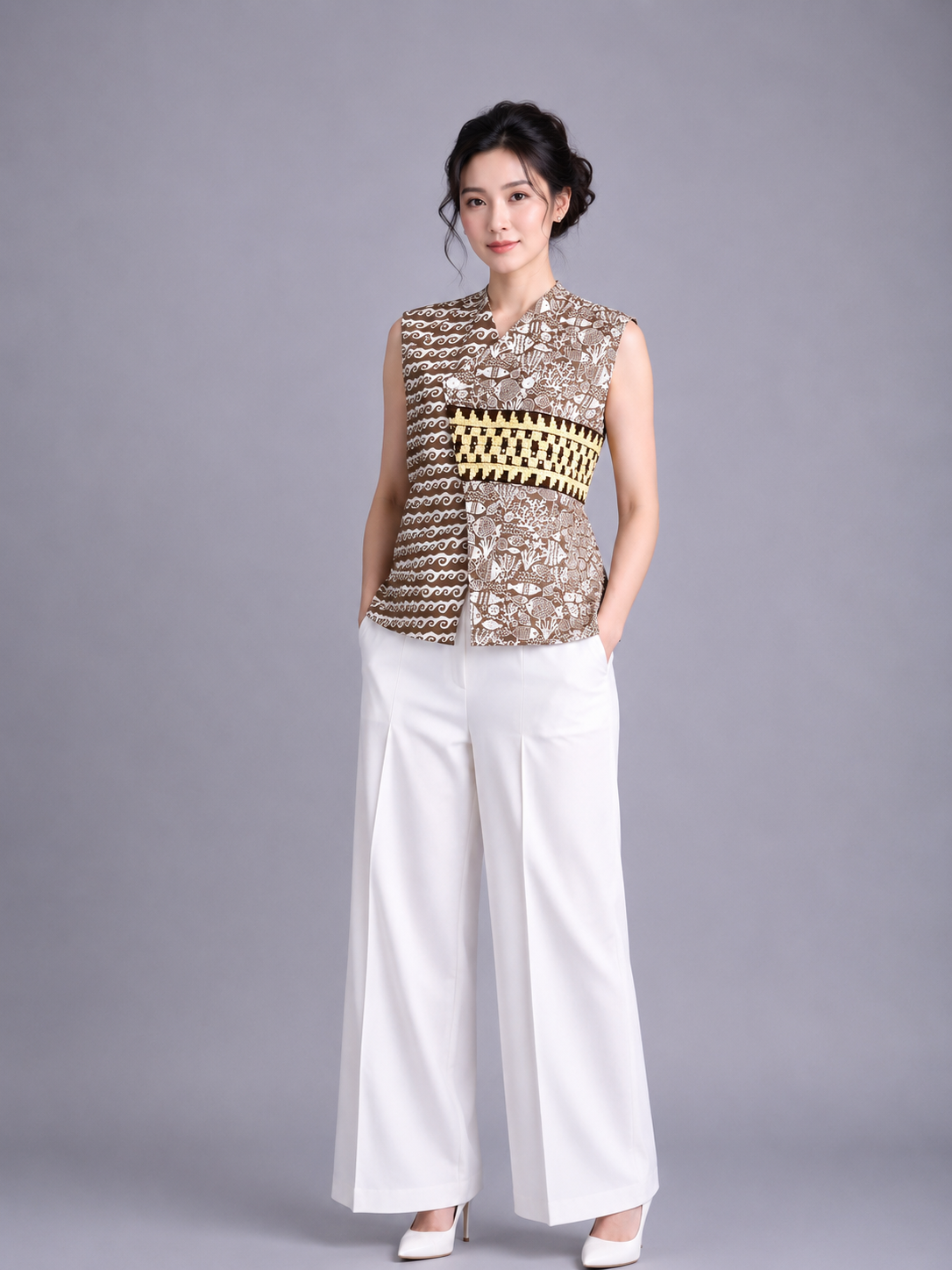 KENZA VEST - PRODUK TAPIS KHAS LAMPUNG