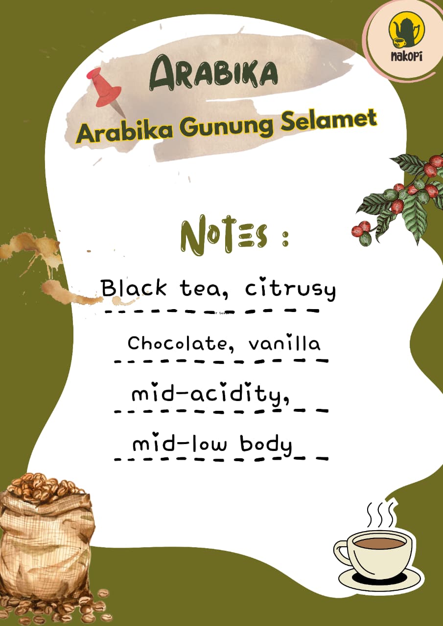 Arabika Gunung Slamet 100 gr