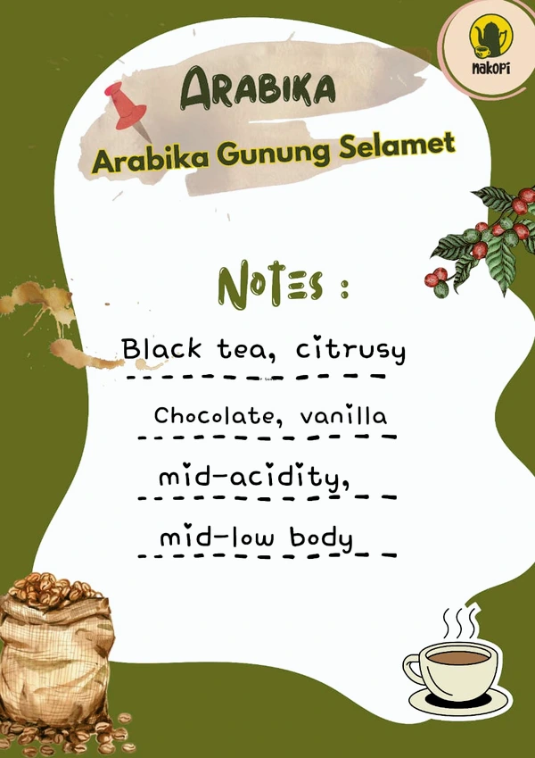 Arabika Gunung Slamet 100 gr