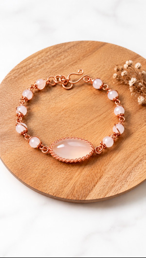 Gelang Batu Alam Wire Wrapping BesoleK