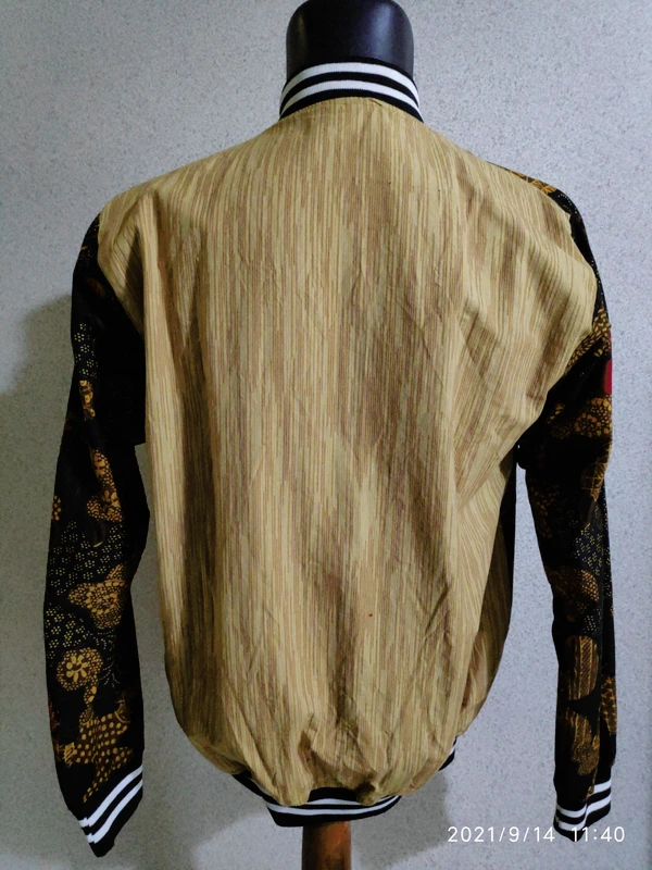 Bomber Jaket Batik Tulis