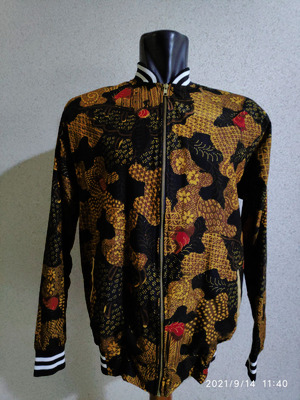 Bomber Jaket Batik Tulis