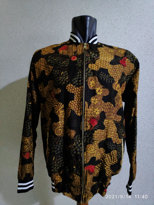 Bomber Jaket Batik Tulis