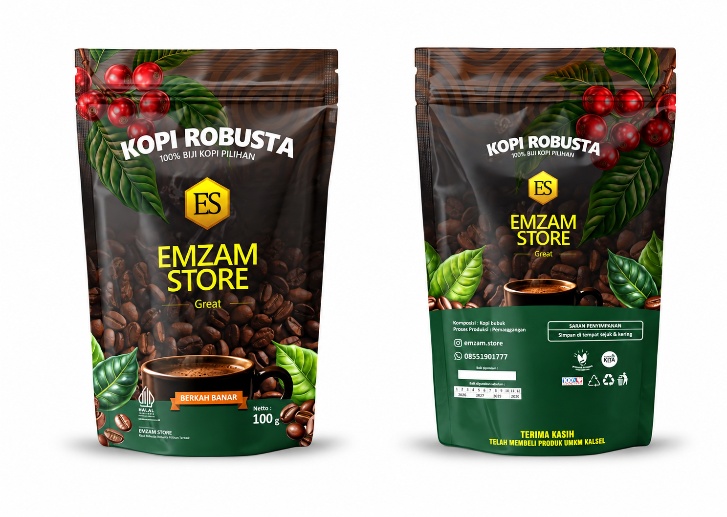 Kopi Robusta Emzam