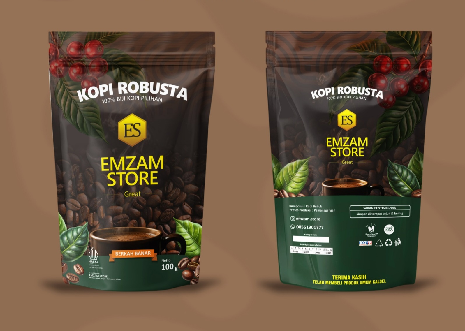 Kopi Robusta Emzam