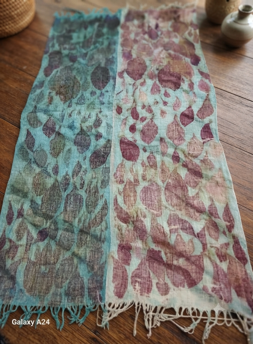Ecoprint  Tenun Gedog Tuban