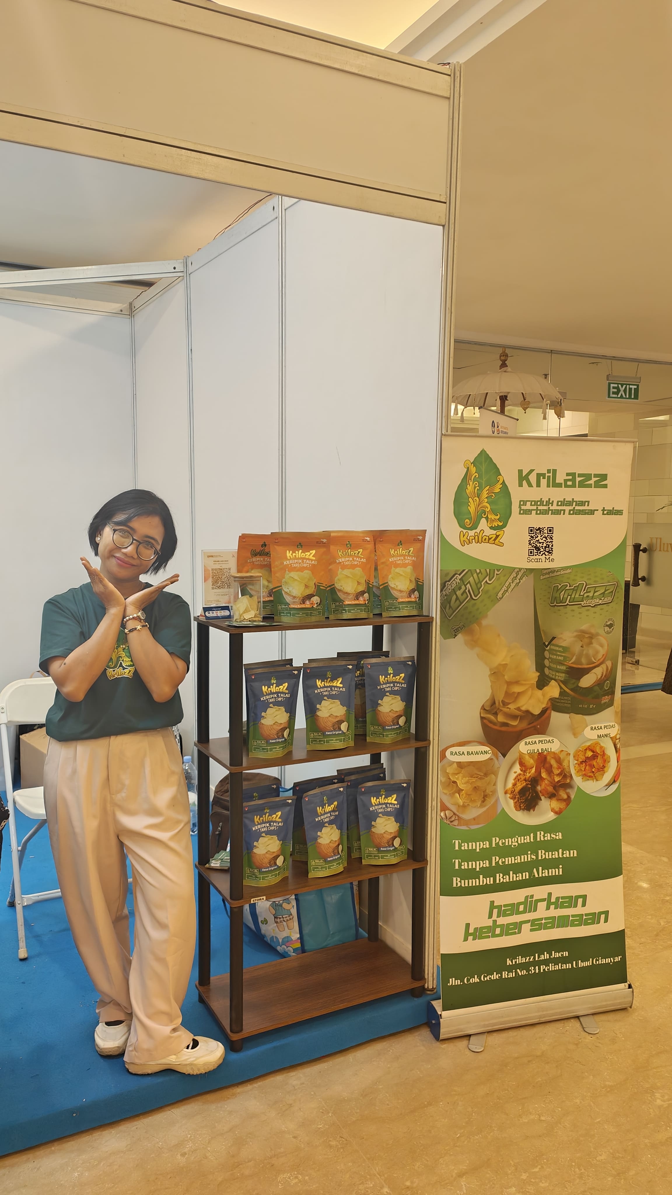 KRILAZZ KERIPIK TALAS ORIGINAL 80 Gr