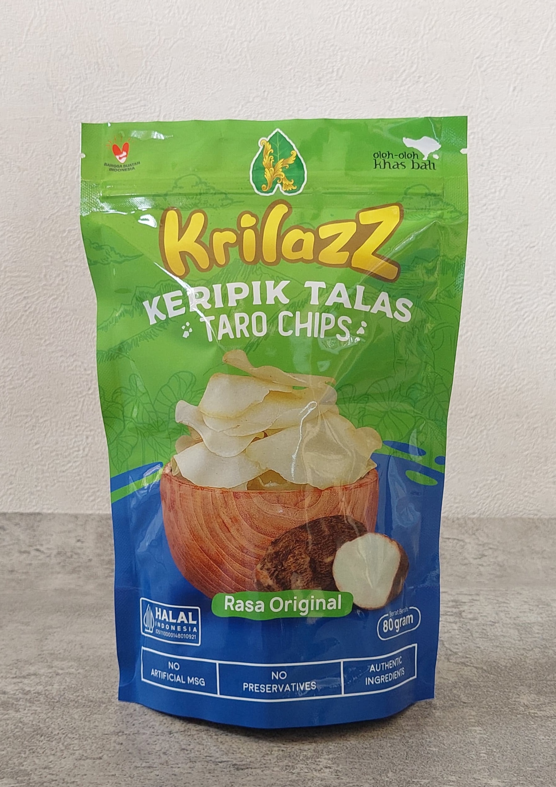 KRILAZZ KERIPIK TALAS ORIGINAL 80 Gr