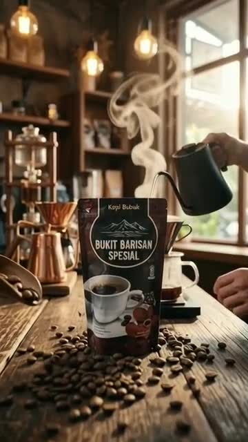 Kopi Bubuk Bukit Barisan Spesial 200 gram