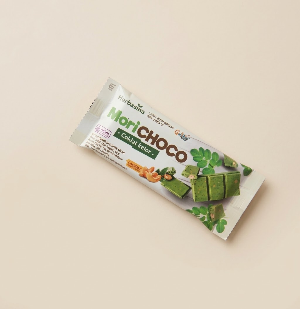 MORICHOCO COKELAT KELOR MORINGA CHOCOLATE WITH CASHEW