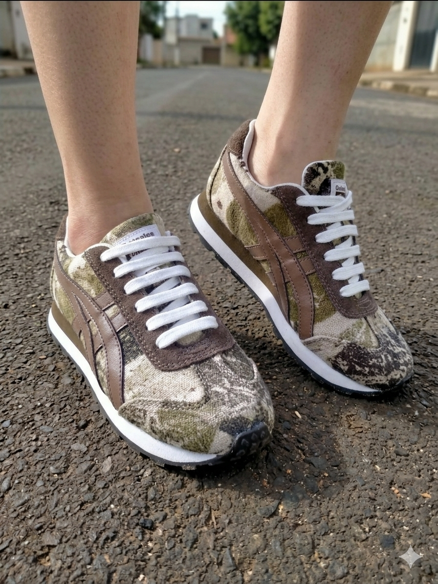 Sepatu casual ecoprint
