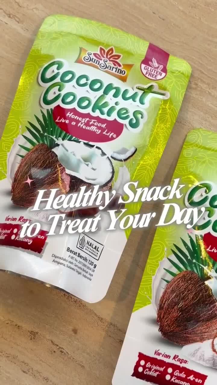 SunSarino coconut cookies gluten free