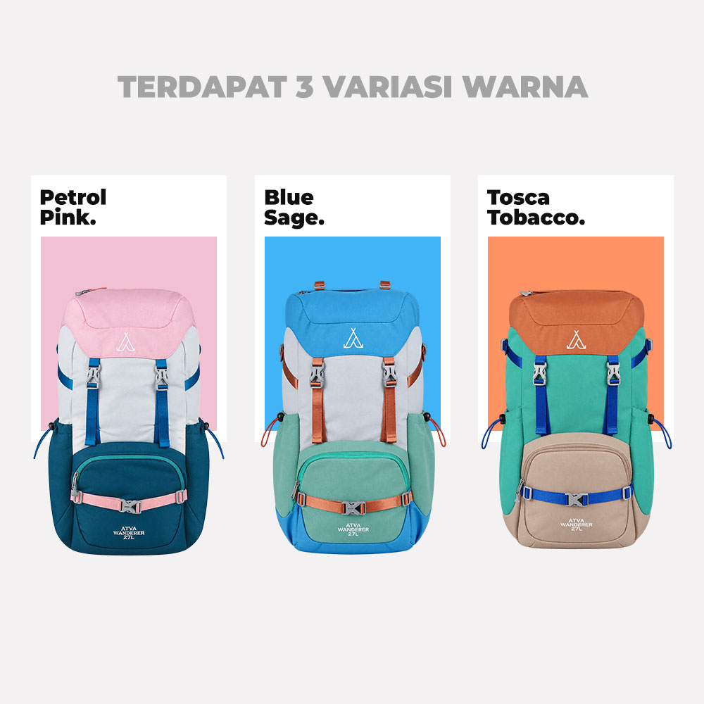 ATVA Tas Backpack Wanita Semi Carrier Peak XL Series