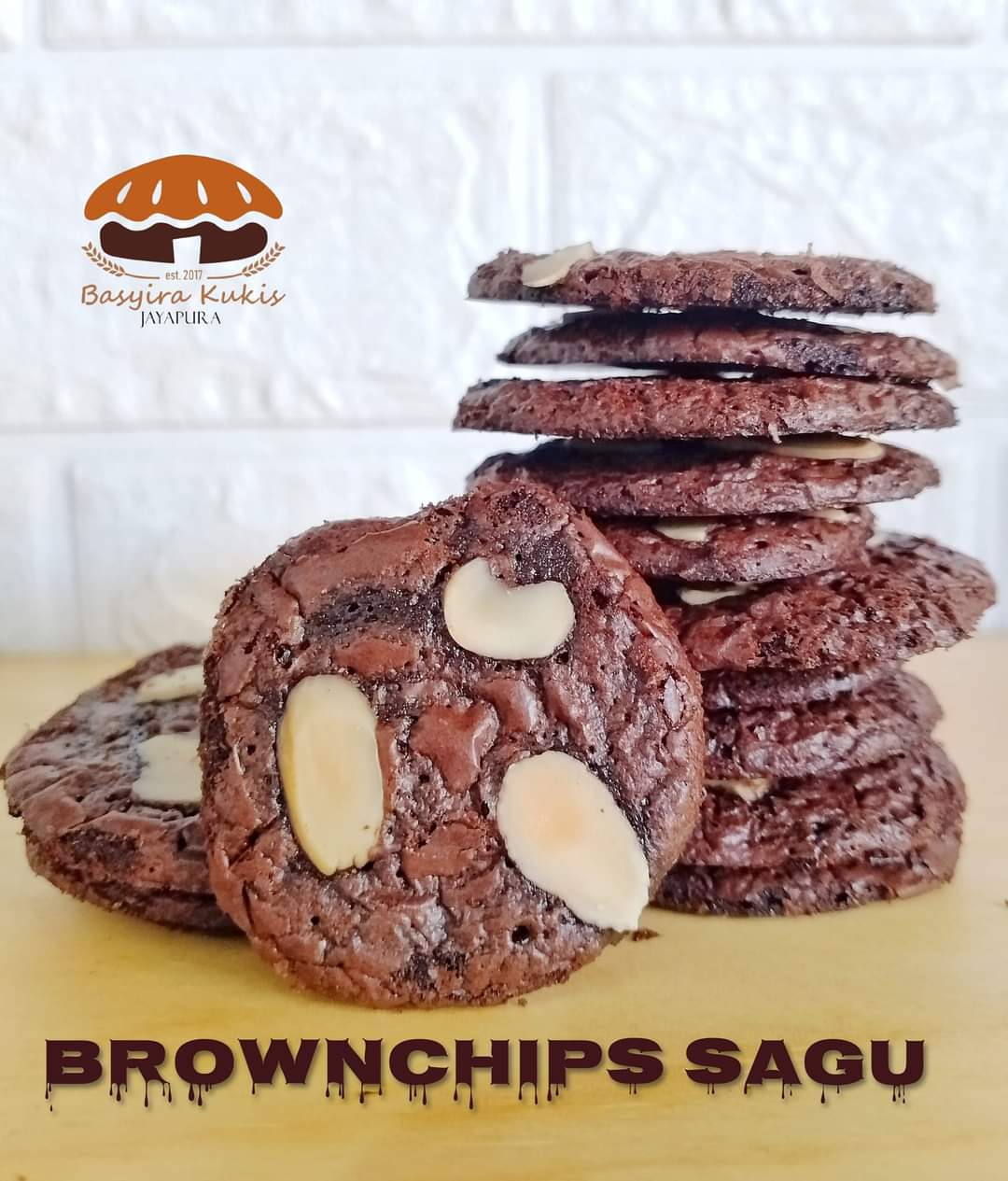 Brownchips Sagu Choco Almond