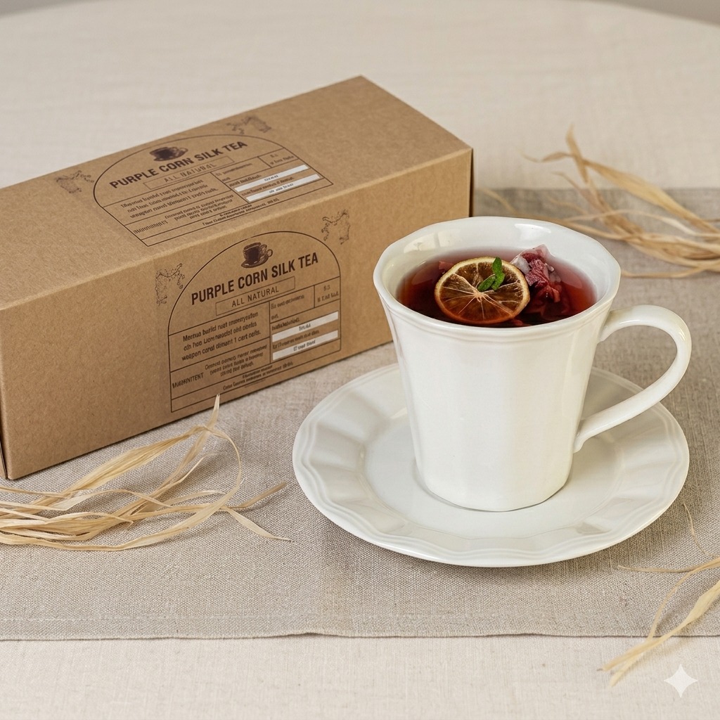 Purple Corn Silk Tea