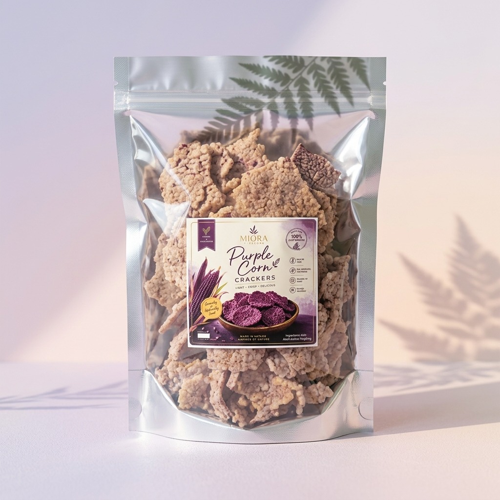 Purple Corn Crackers