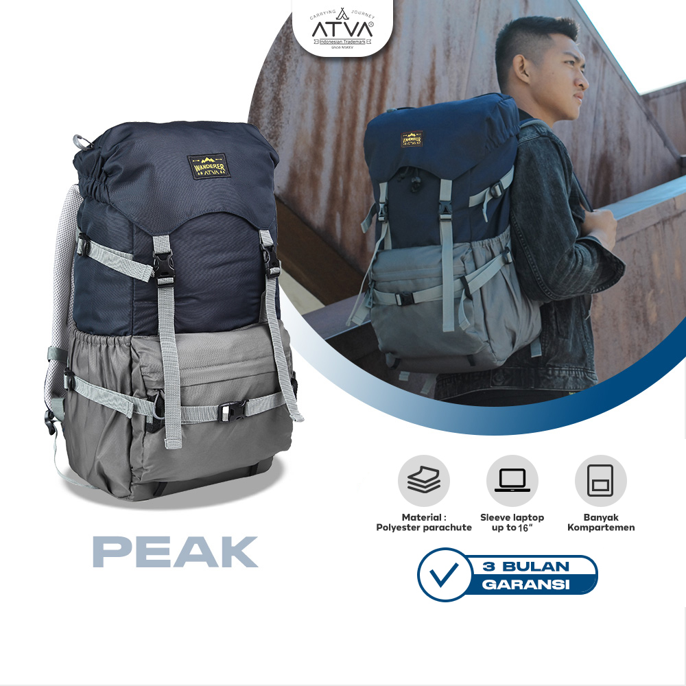 ATVA Tas Backpack Pria Peak Series