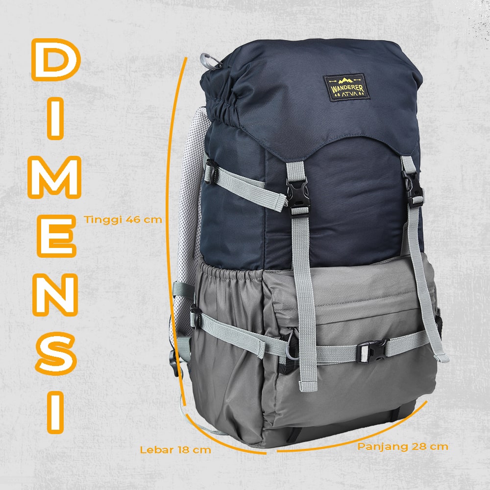 ATVA Tas Backpack Pria Peak Series