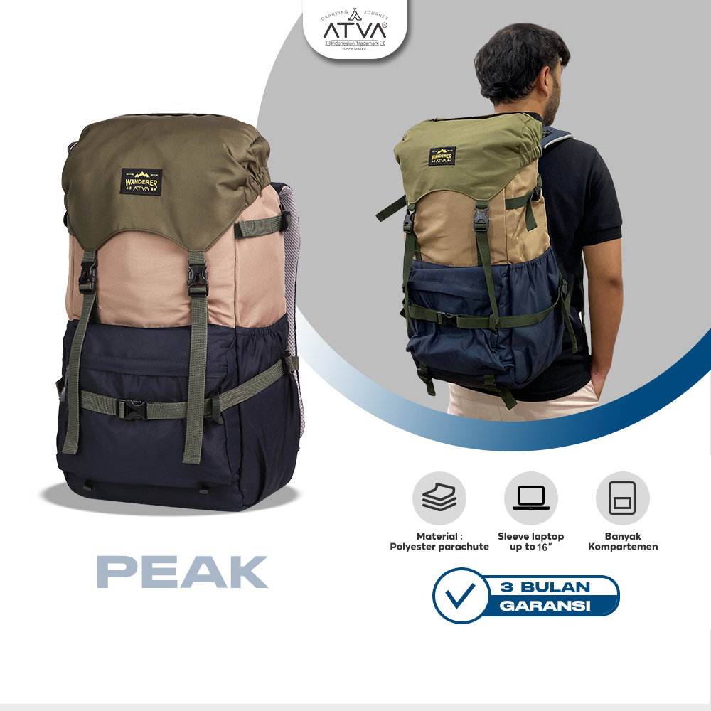 ATVA Tas Backpack Pria Peak Series