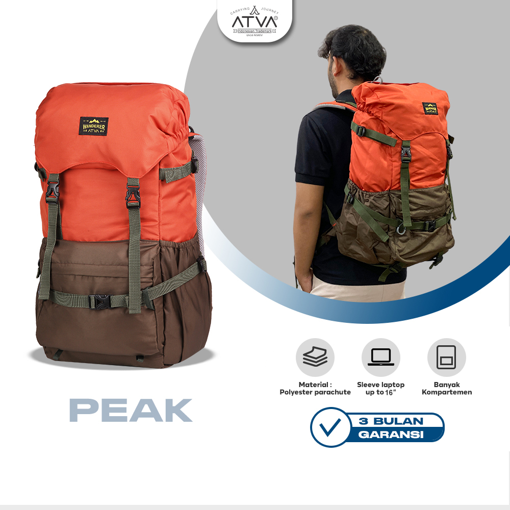 ATVA Tas Backpack Pria Peak Series