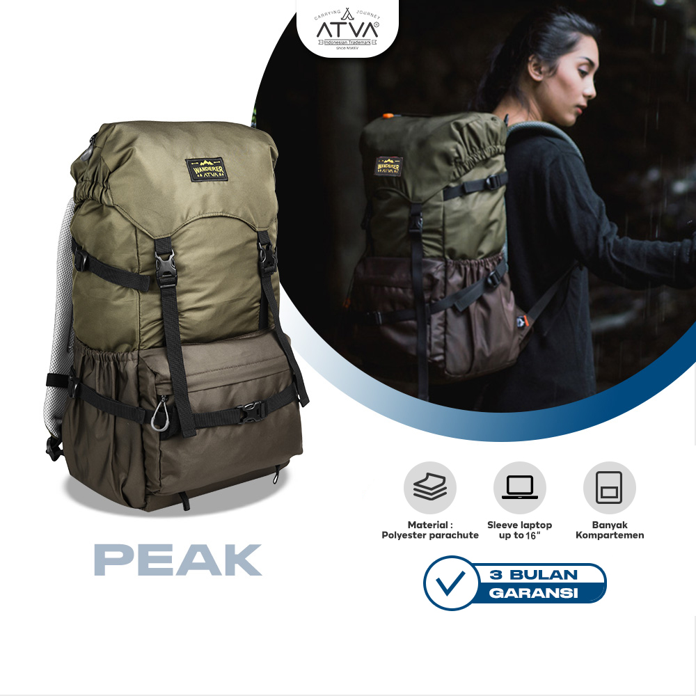 ATVA Tas Backpack Pria Peak Series