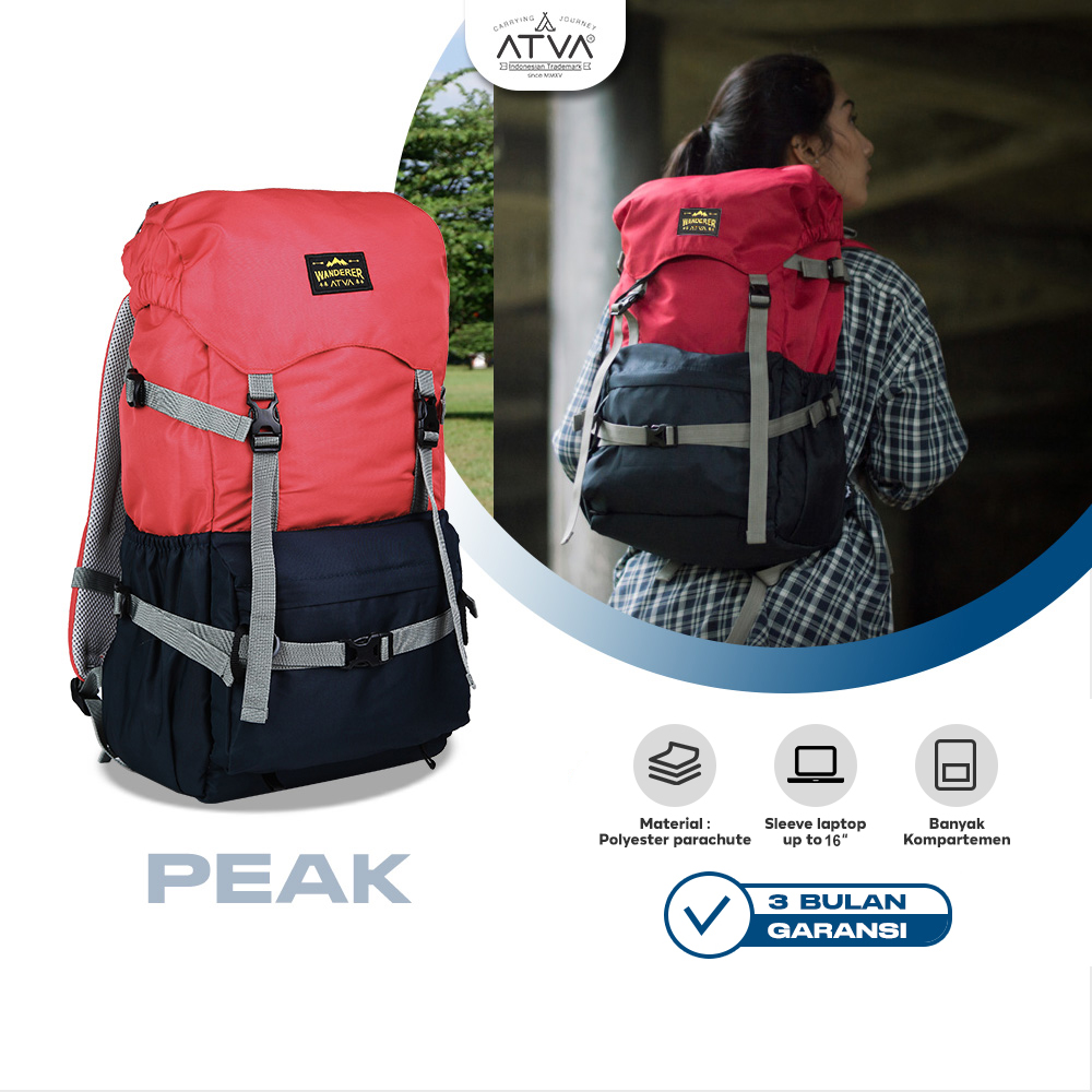 ATVA Tas Backpack Pria Peak Series