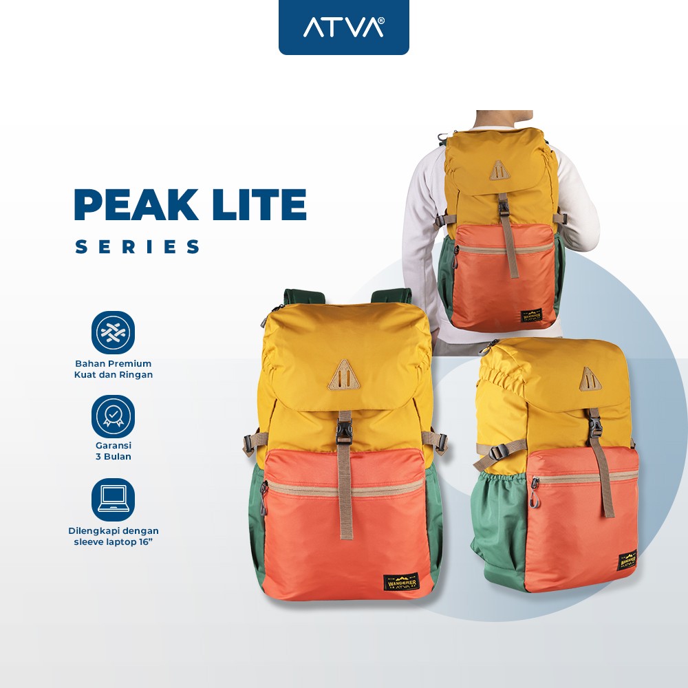 ATVA Tas Backpack Pria Peak Lite Series