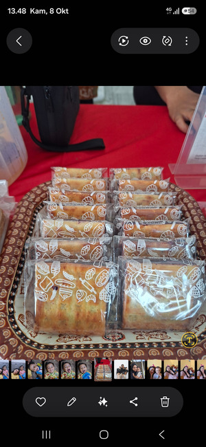 Keripik, Gabin ubi ungu