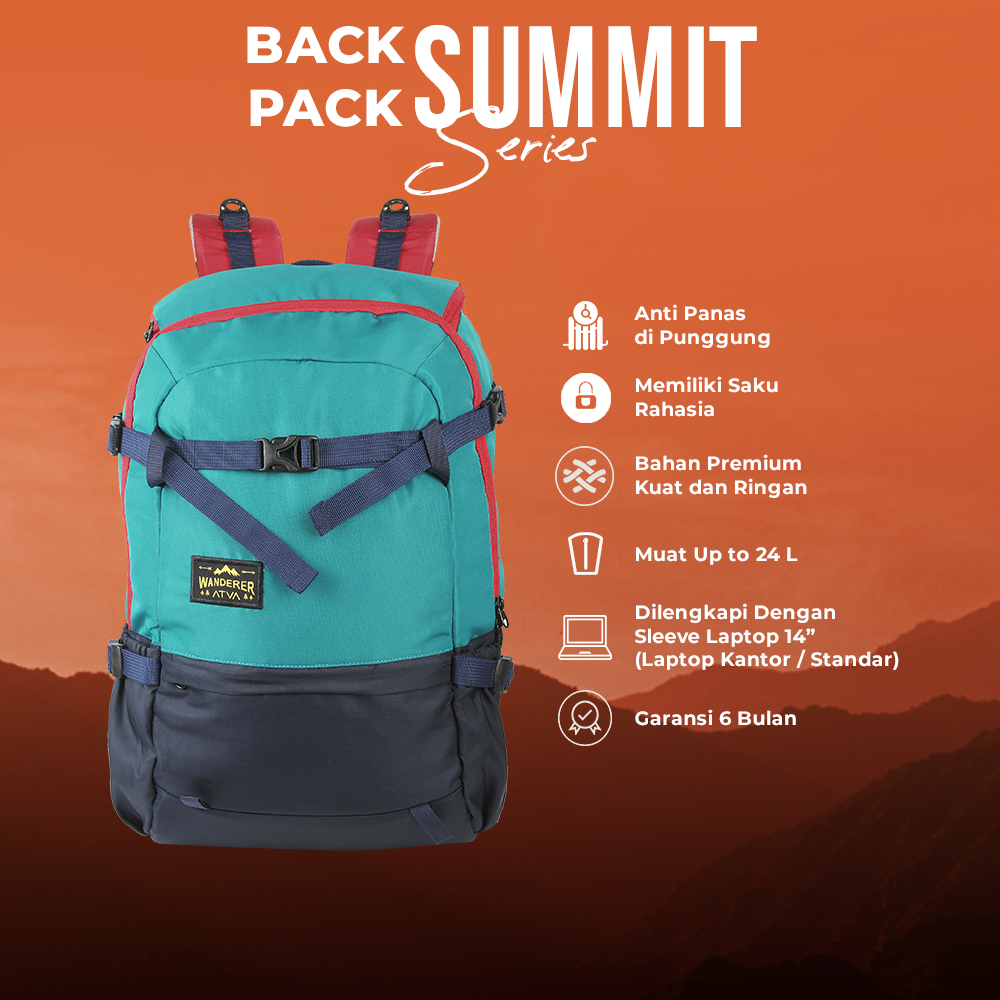 ATVA Tas Backpack Pria Summit Series