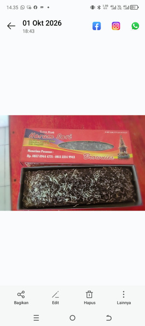 Roti Isi harum sari