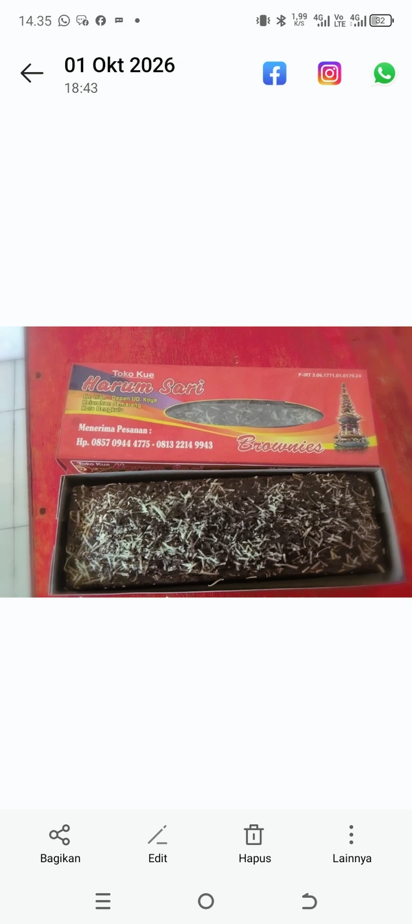 Roti Isi harum sari