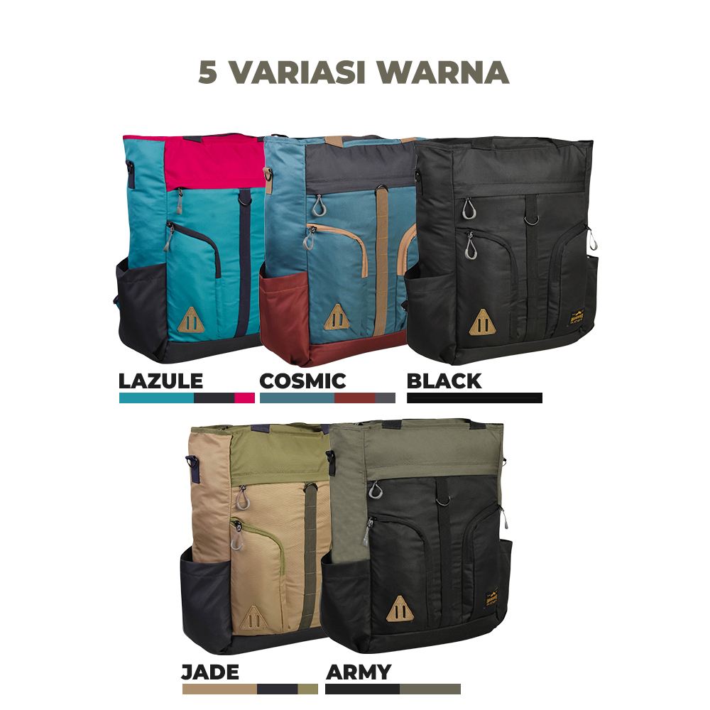 ATVA Tas Backpack Totepack Xander Series