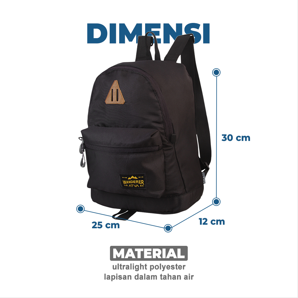 Tas Backpack Mini Rocky Series