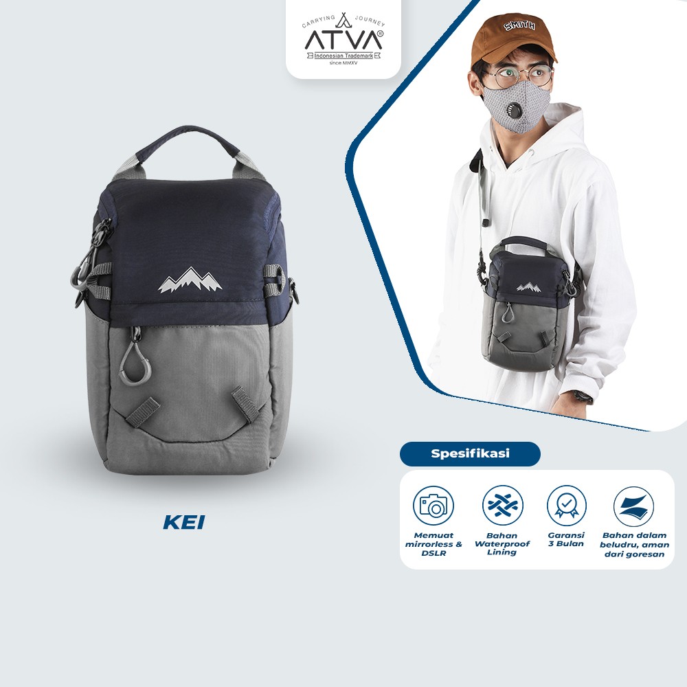 ATVA Tas Kamera Selempang Kei Series