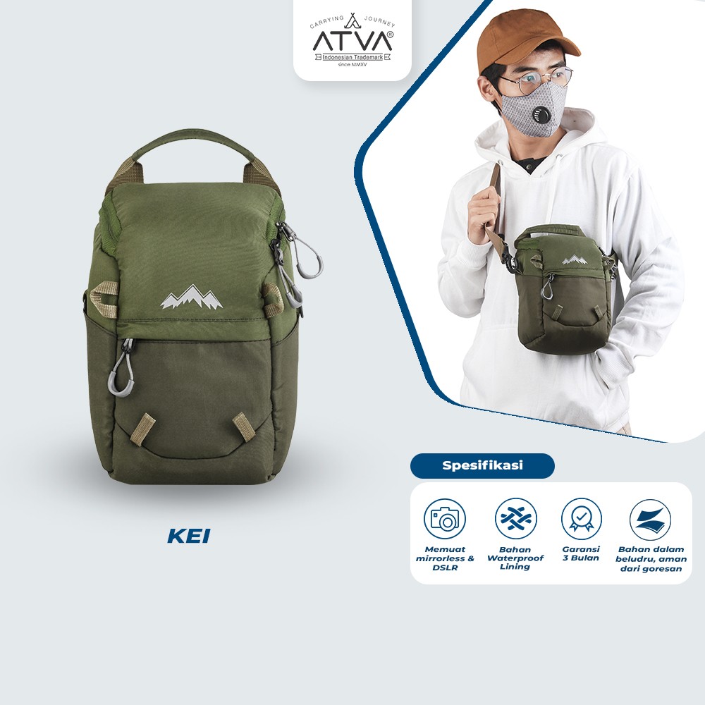 ATVA Tas Kamera Selempang Kei Series