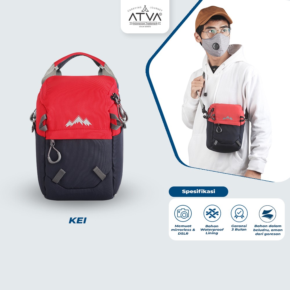 ATVA Tas Kamera Selempang Kei Series