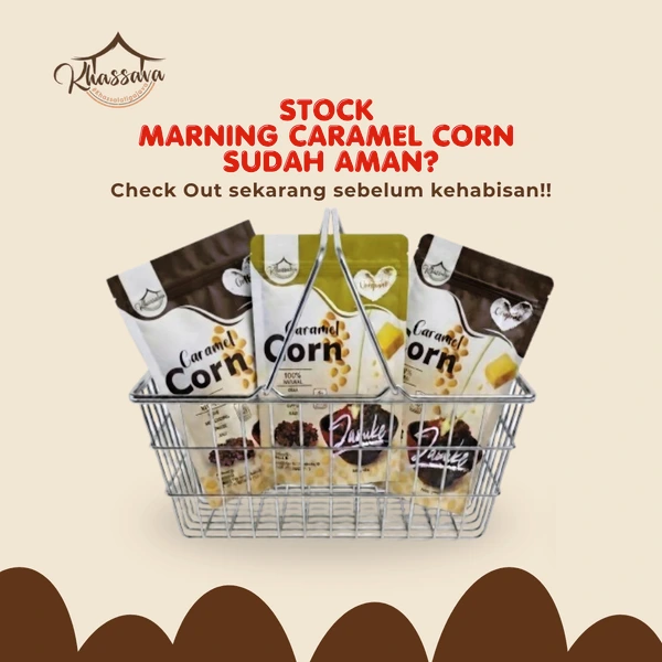Original Jasuke Caramel Corn 100g Khassava