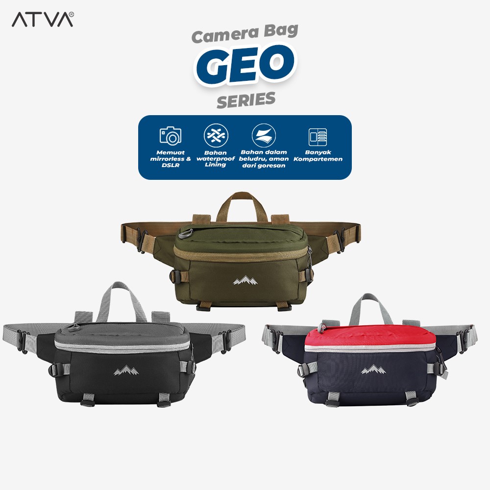 ATVA Tas Kamera Selempang Geo Series
