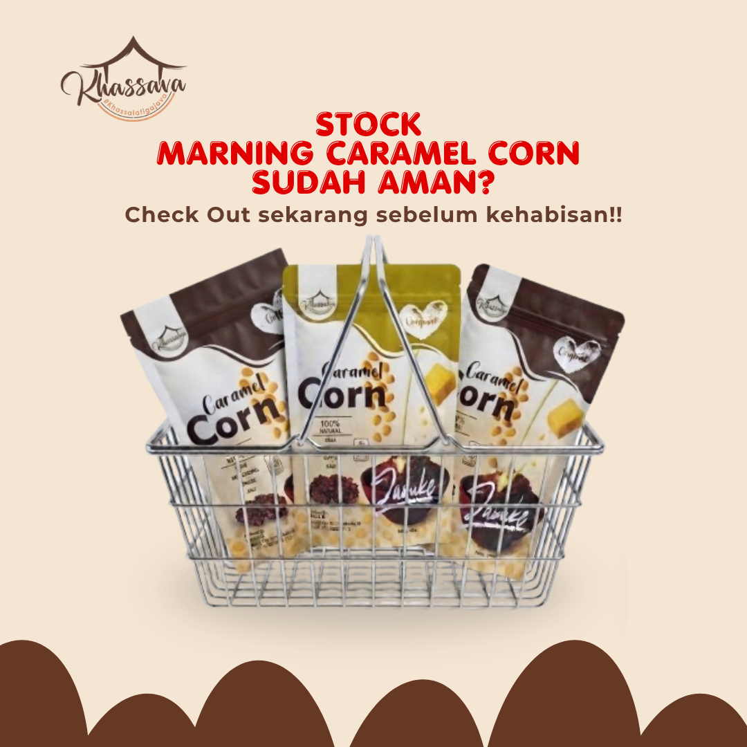 Coffee Jasuke Caramel Corn Khassava 100gr