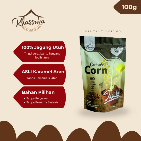 Coffee Jasuke Caramel Corn Khassava 100gr