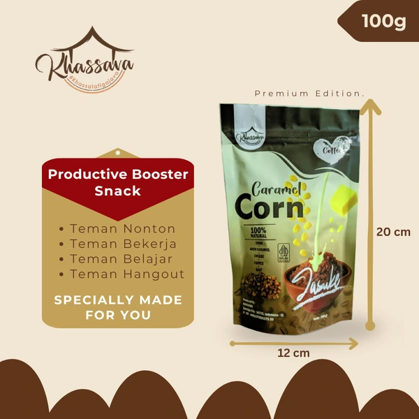 Coffee Jasuke Caramel Corn Khassava 100gr
